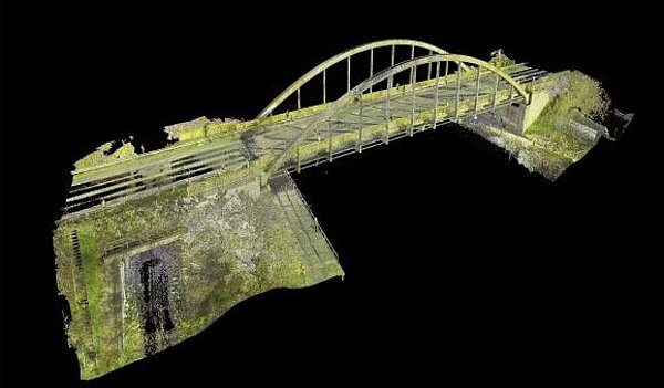 Die Drewer Brücke in Marl ist ein Pilotprojekt von BIM.Ruhr